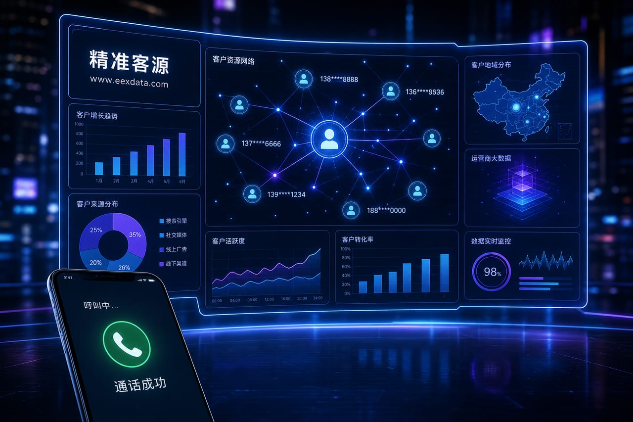 告别数据“盲盒”:EExData如何靠一手运营商与社保数据让电销业绩狂飙?