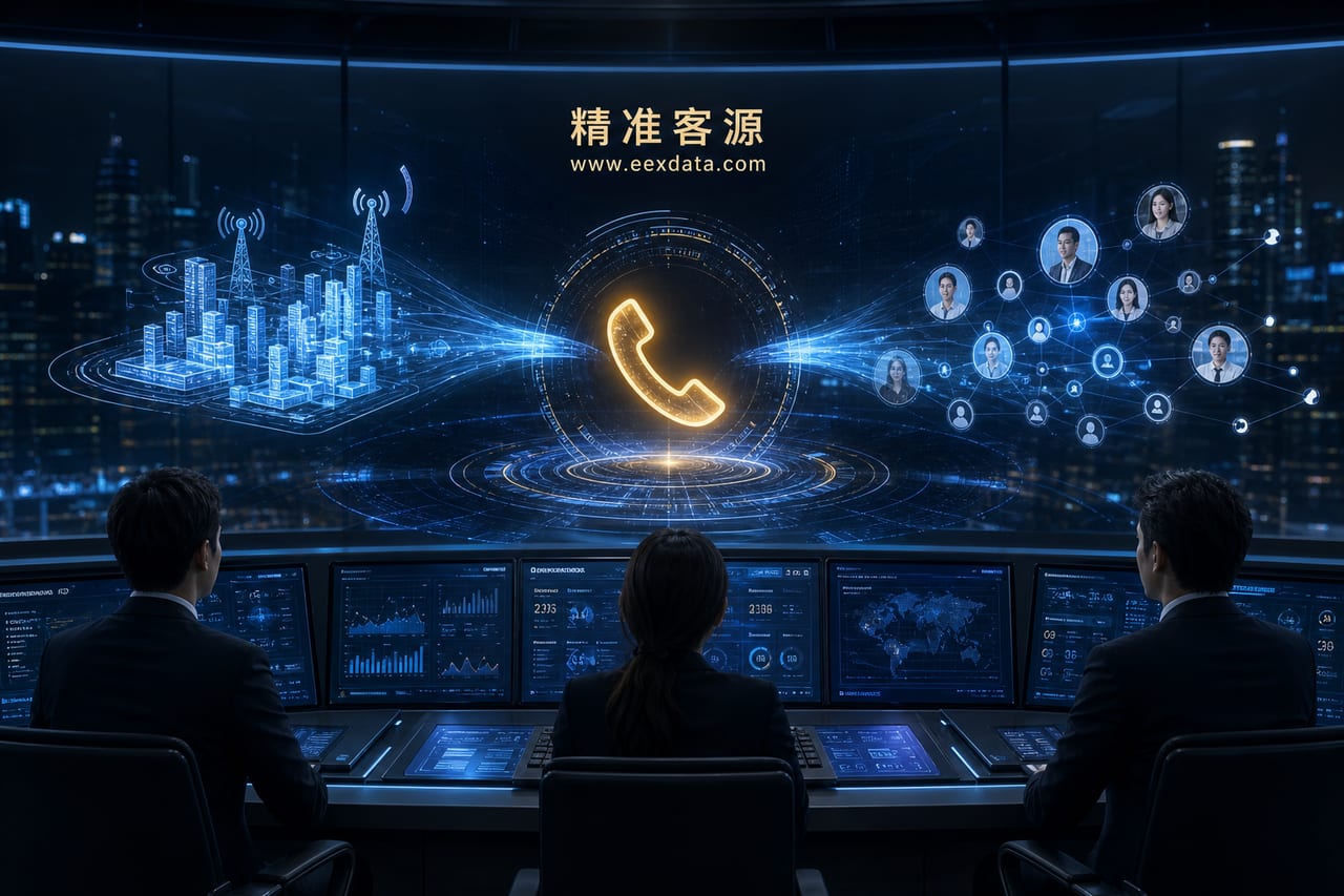 告别盲打内耗!EExData一手数据如何3小时锁死高意向客源?